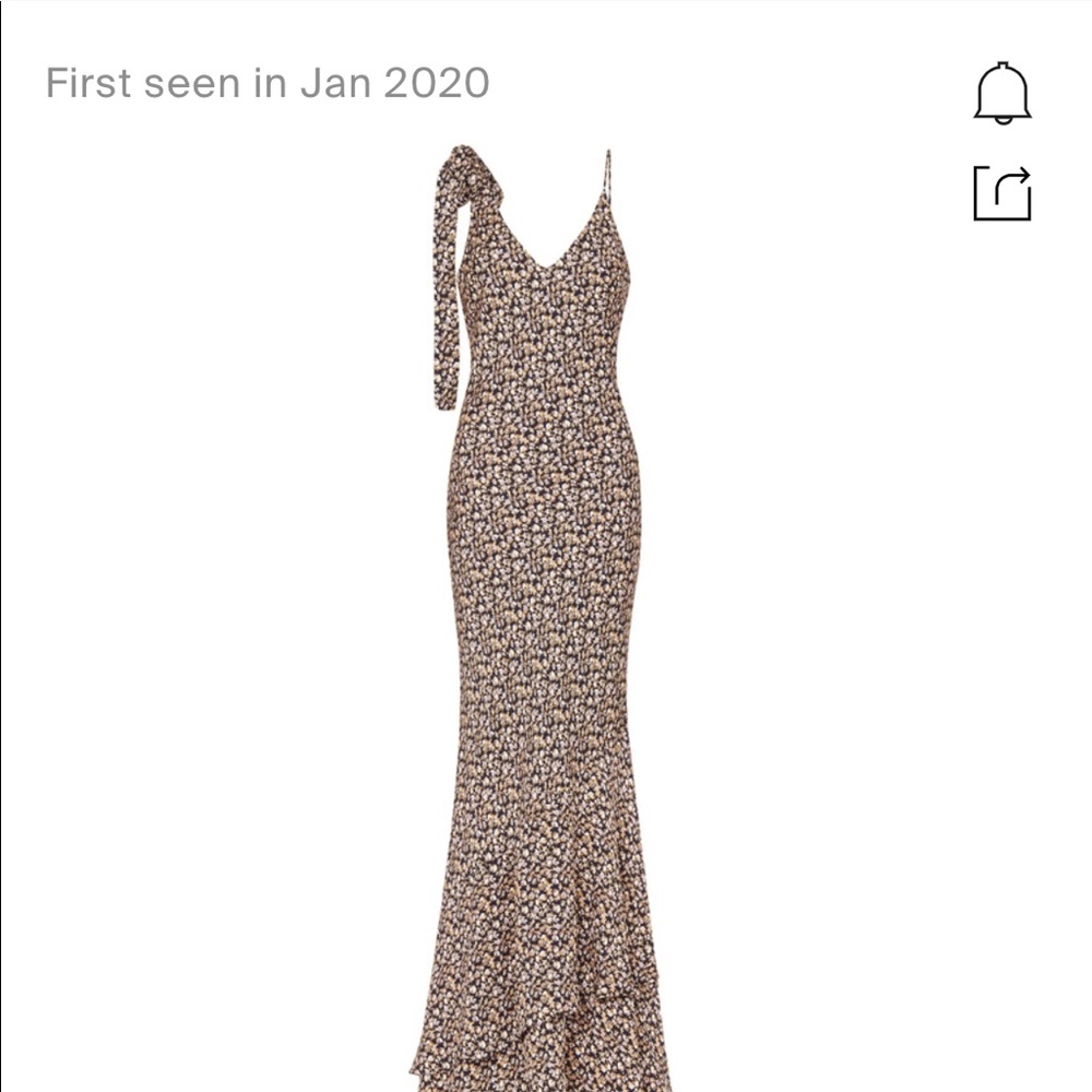 Rebecca Vallance Floral Gown